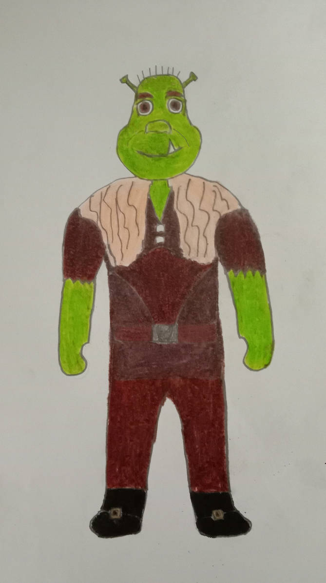 Shrek's redesign v2 by austinchai on DeviantArt