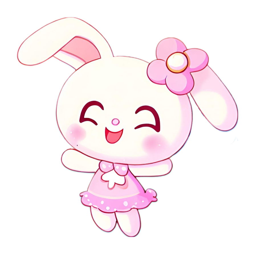 Cute rabbit png by DND86532 on DeviantArt