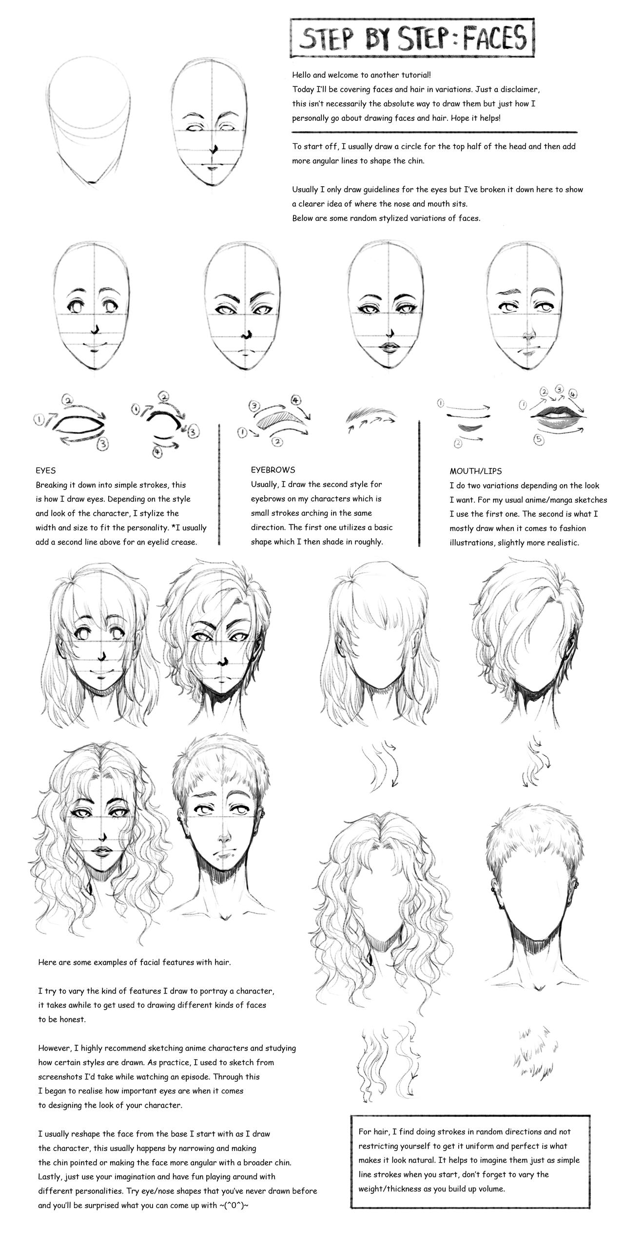 Realistic Face Drawing Tutorial