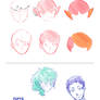 How To Draw : Hairstyles Pt.1