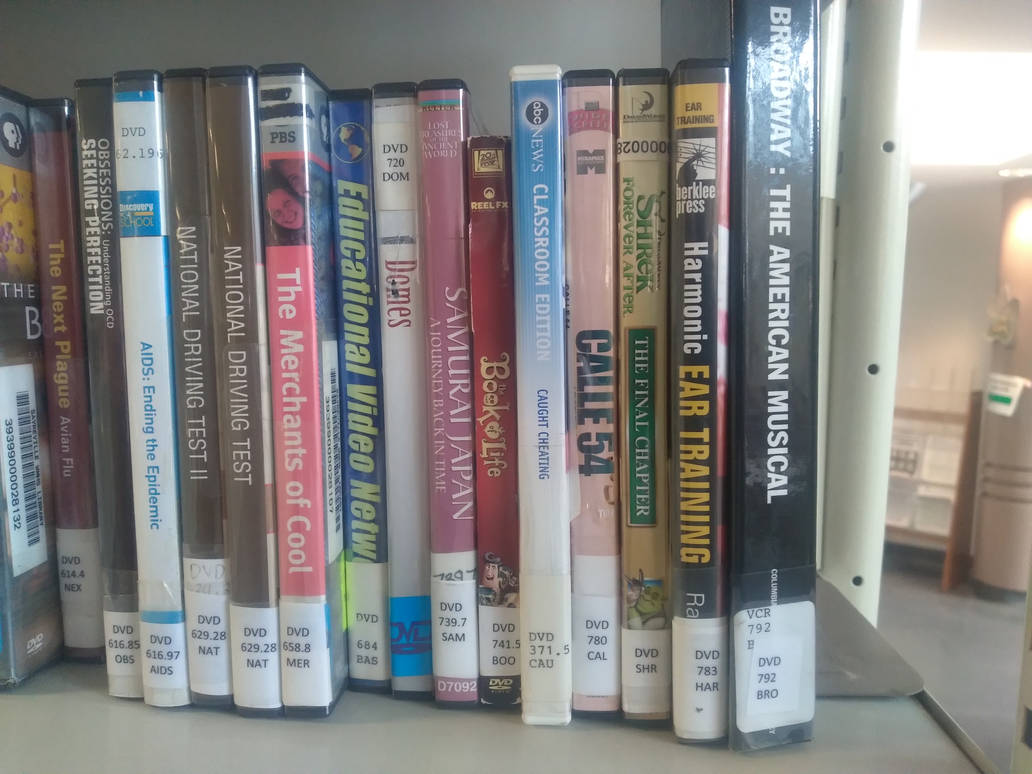My Movies Library DVD Collection by samthedvdguy on DeviantArt