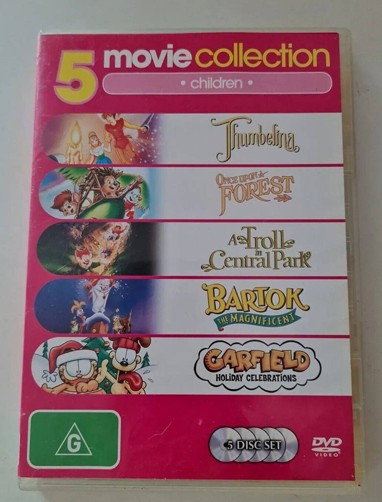 5 Movie Collection Children DVD 1 Disc by samthedvdguy on DeviantArt