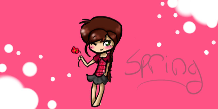 Spring (chibi) by NiffCat28 on DeviantArt