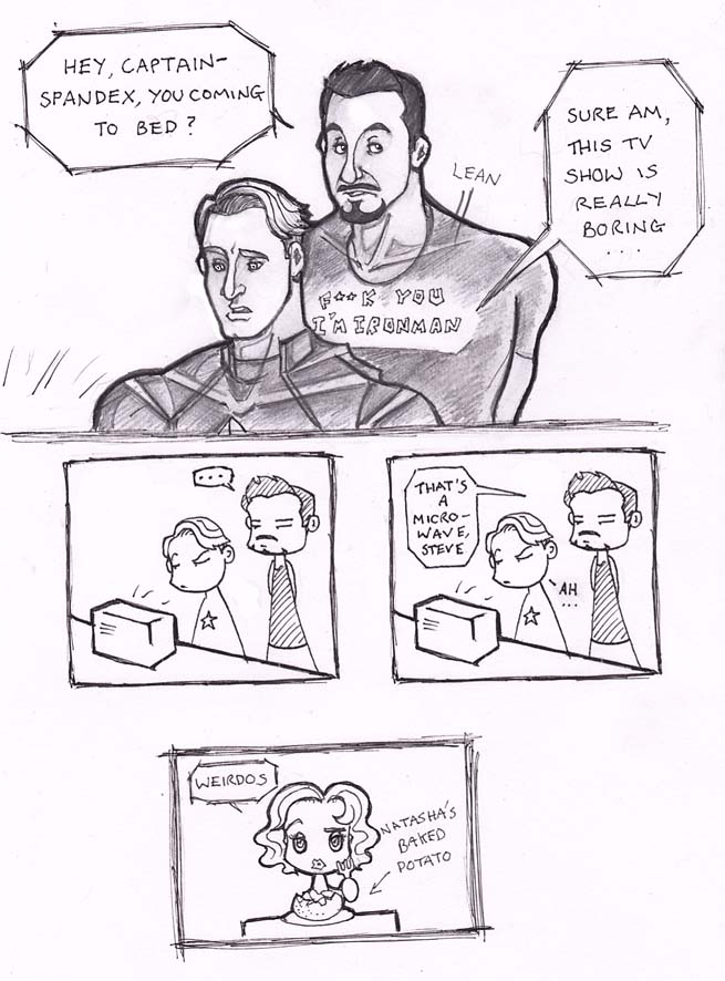 Tony x Steve Avengers - TV