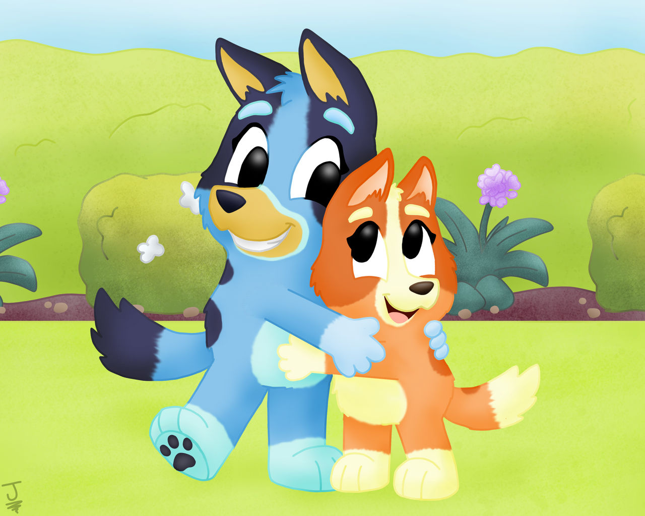 Bluey And Bingo By Jchicat On DeviantArt bluey-and-bingo-by-jchicat-on-deviantart