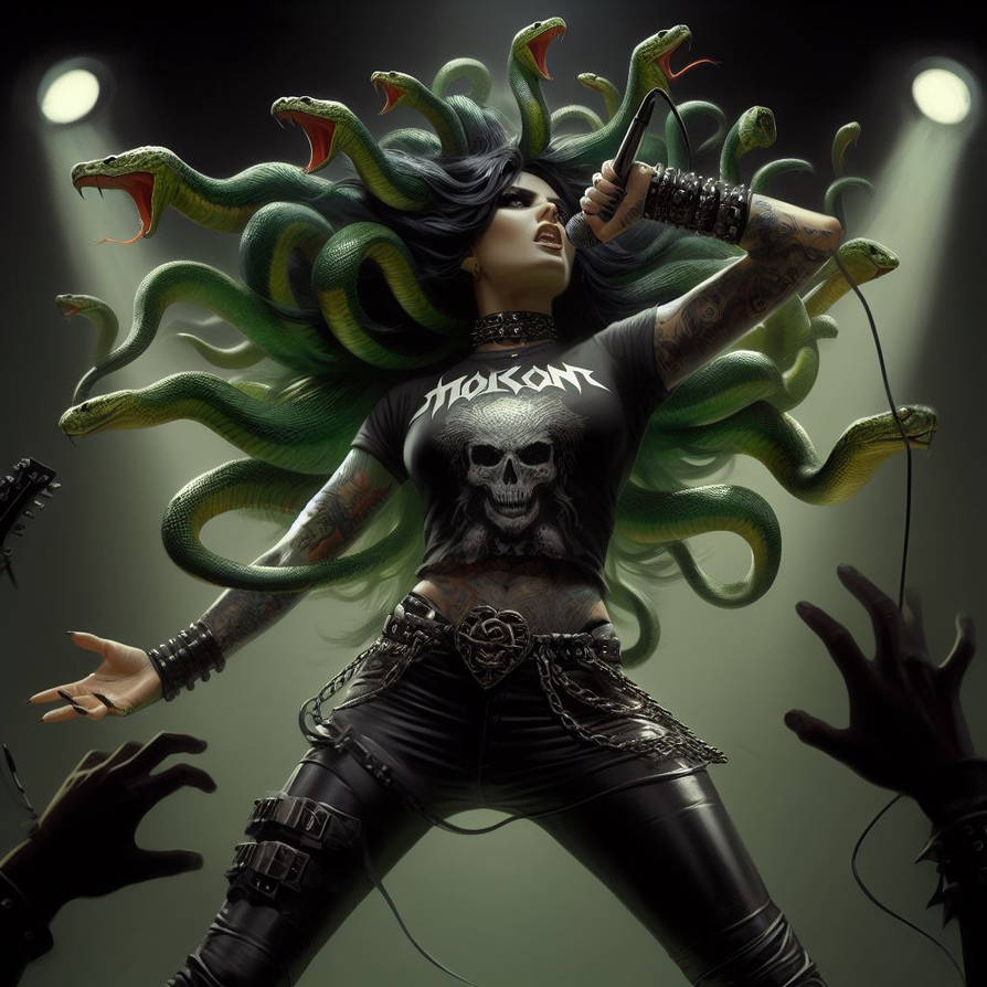 Medusa Rave Lead Singer Medusa (11) by FatPost on DeviantArt