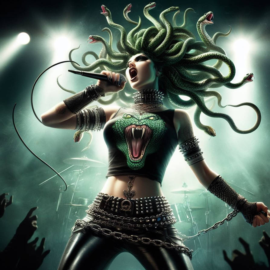 Medusa Rave Lead Singer Medusa (16) by FatPost on DeviantArt