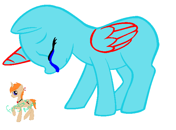 sad pony base by feegsie-bases on DeviantArt