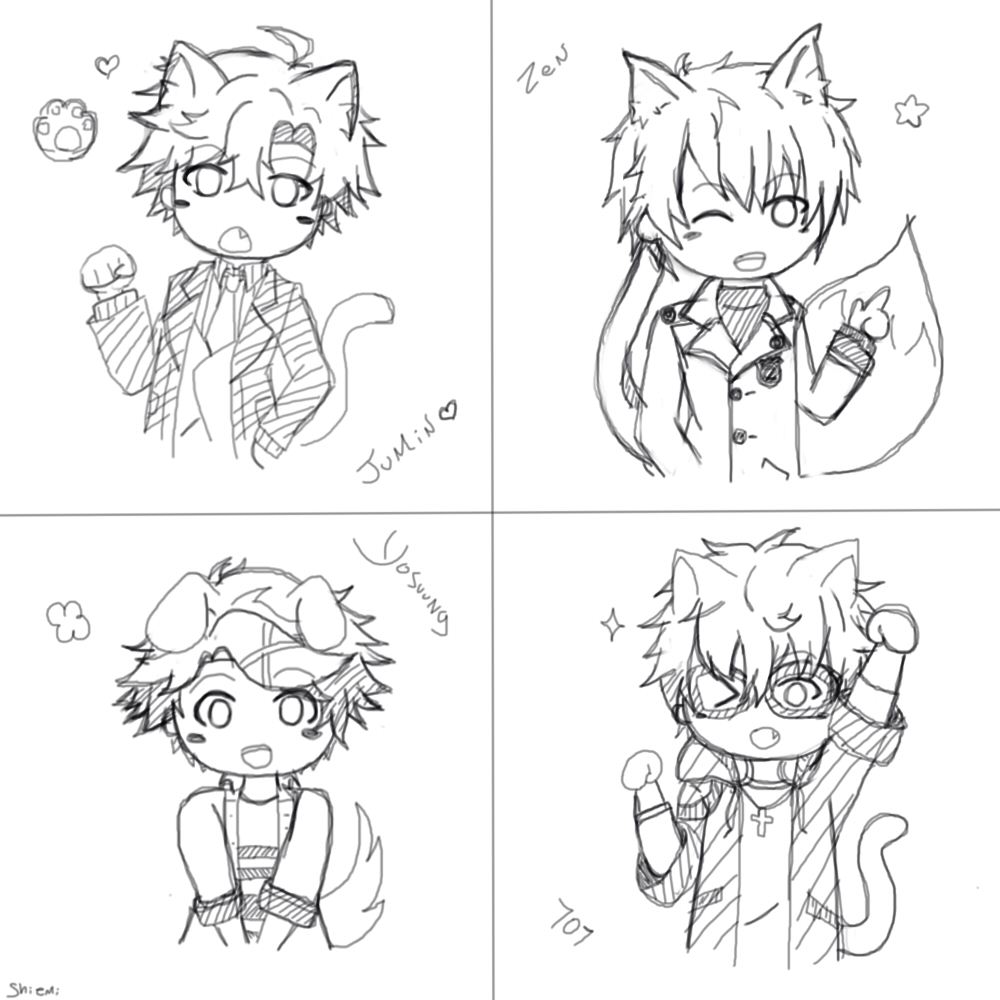 Mystic Messenger + Kemonomimi