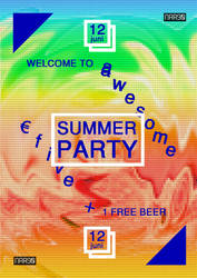 NAR90summerparty posterBE FloAlmeida