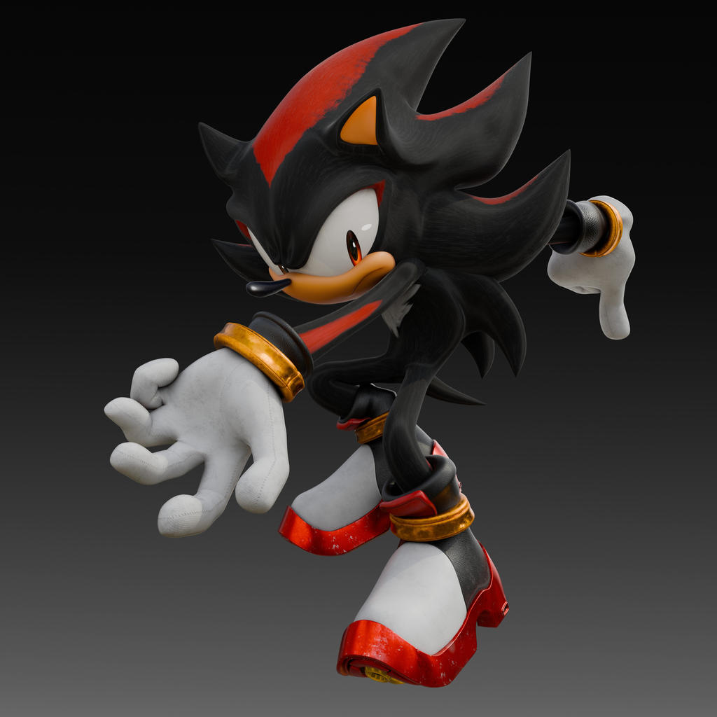 Shadow Chatacter Some Shadow Renders by MooncrestSpawn on DeviantArt