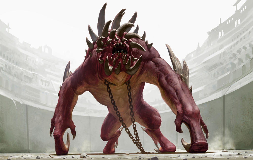 Rancor by priapos78 on DeviantArt