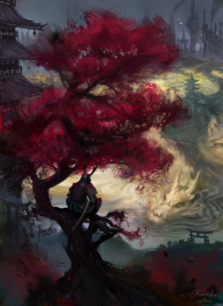 Samurai meditation