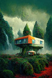 Nature Overtakes a Motel