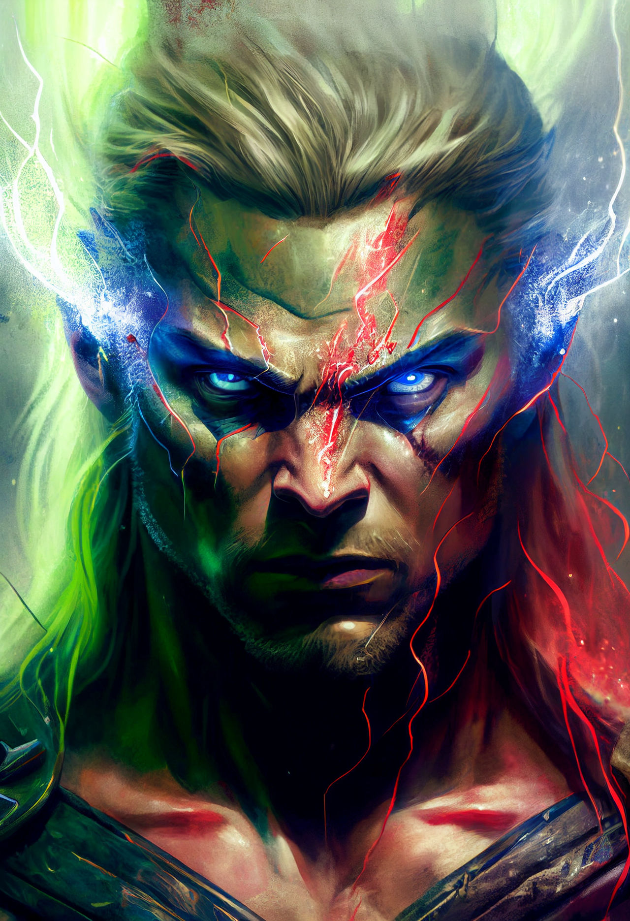 Thor Using Fire Thor Odinson - Fire Corrupted by SonLenonidas on DeviantArt