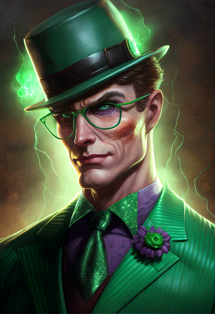 The Riddler - Gotham Universe by SonLenonidas on DeviantArt