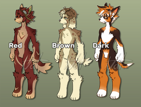 Kemono Inspired Dog Adopts [2/3 OPEN]