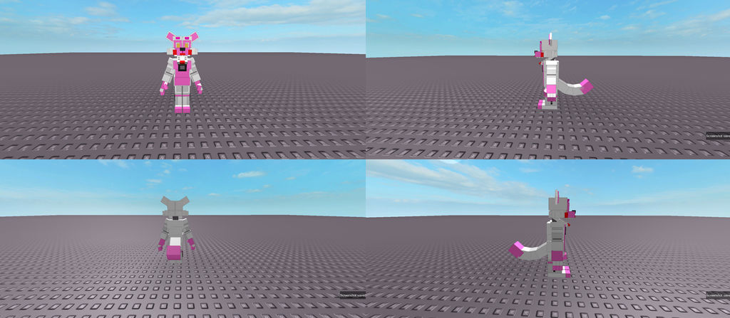 Funtime Foxy Roblox Model By Idaglentvor123 On Deviantart -