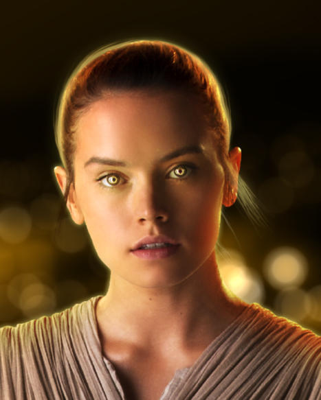 Daisy Ridley as Rey by LitgraphiX on DeviantArt