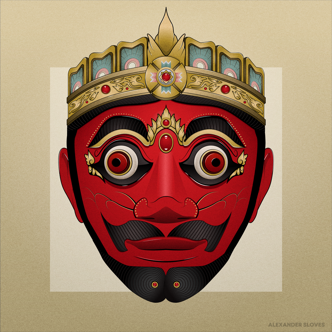 East Java Metal Masks Java Mask 01 by Sloves on DeviantArt