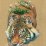 Traditional tiger