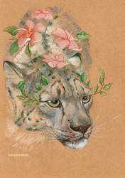 Snow Leopard ''Botanical Animals'' N-5