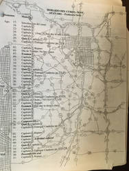 Road Map of Unnamed Spanish-Speaking Country