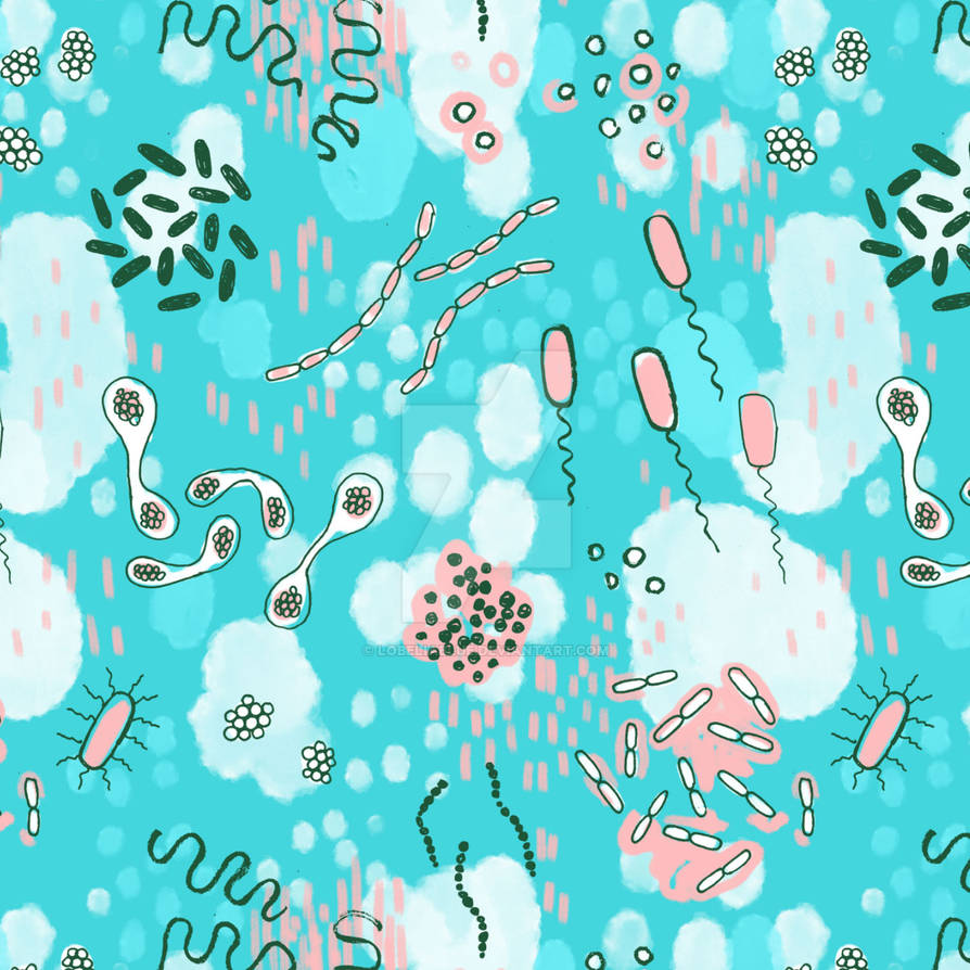 microbiology pattern by lobeliablue on DeviantArt