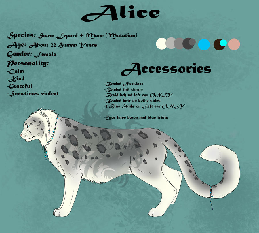 Alice Ref Sheet by tige7 on DeviantArt