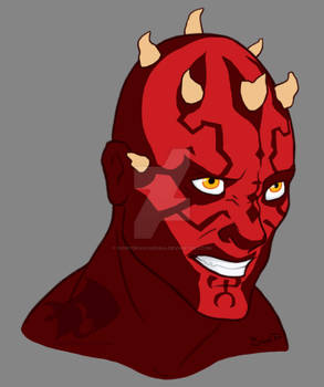 Darth Maul Expressions - Growl Detail