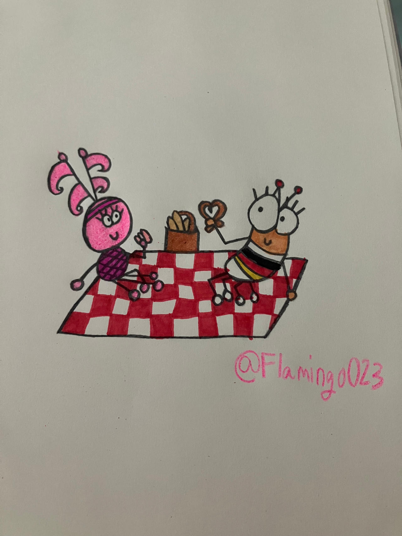 Bug Spring 1 Bug Spring Day 5: Picnic by Flamingo023 on DeviantArt