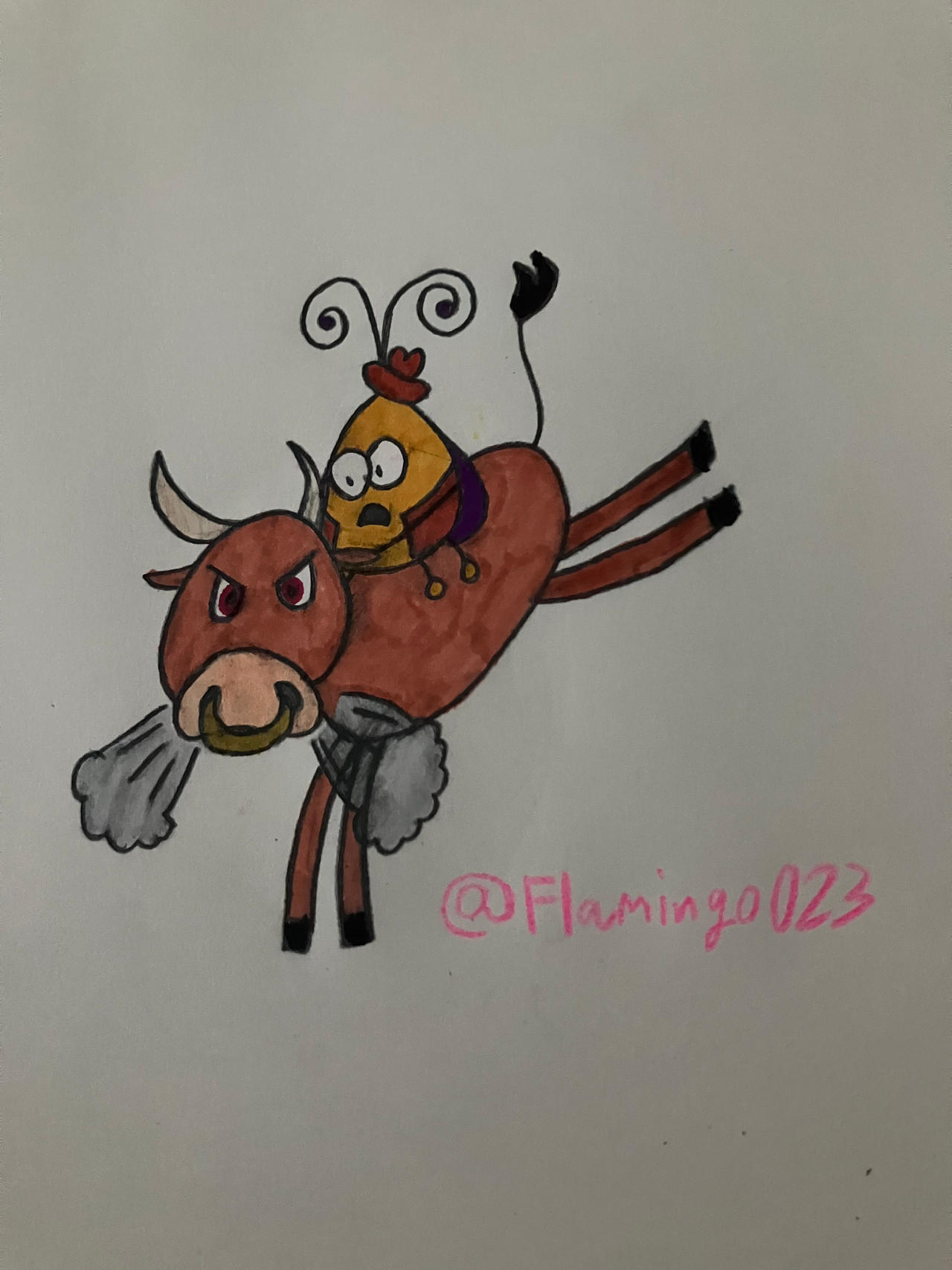 Bug Rodeo Comic Bug Spring Day 10: Rodeo by Flamingo023 on DeviantArt