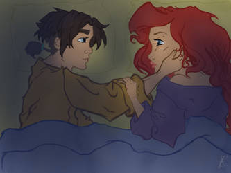 Jim and Ariel by liyah65