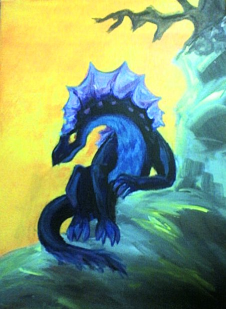 Technicolor dragon