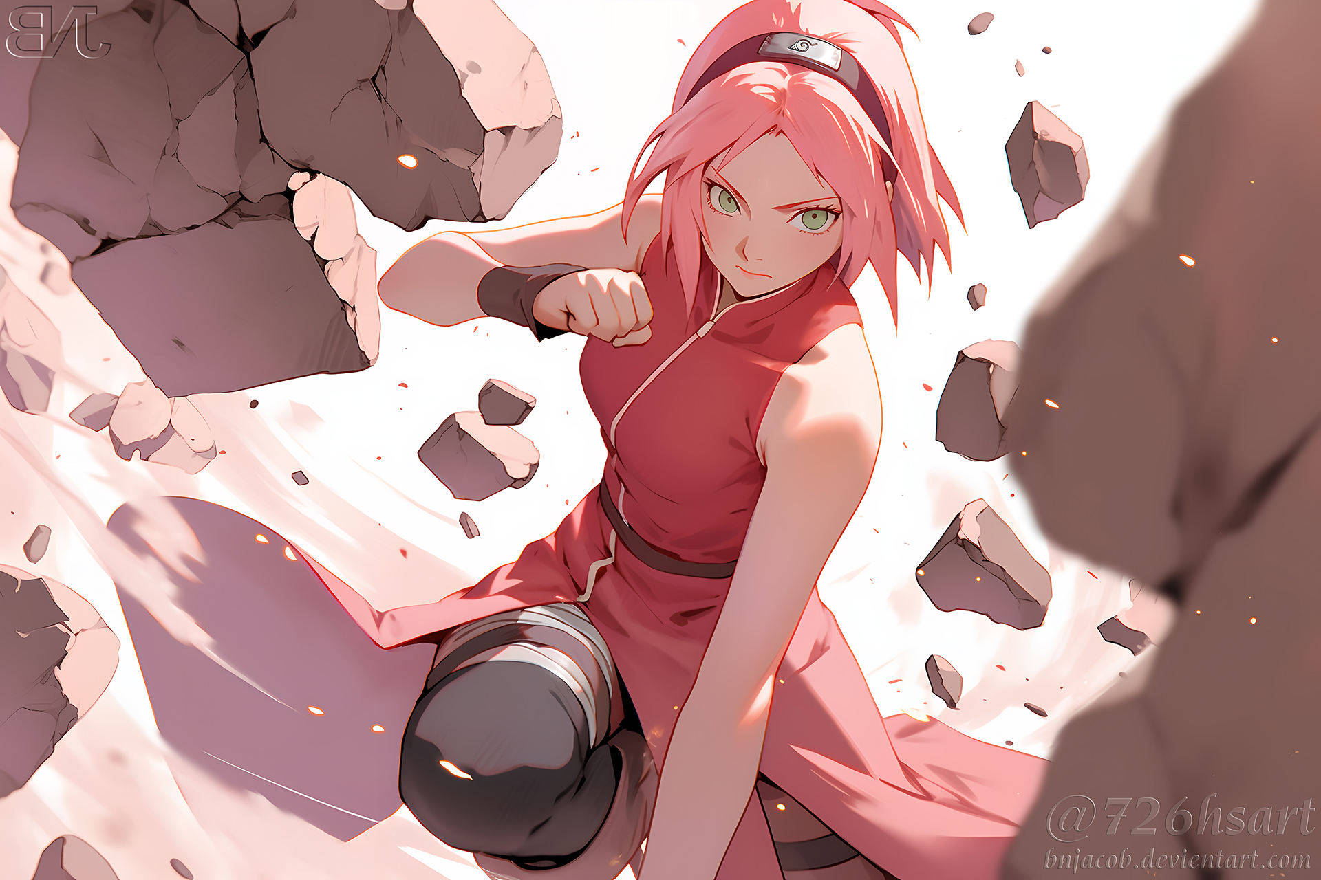 Fan art) Naruto - Haruno Sakura 2 by BNJacob on DeviantArt