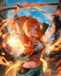 (Fan art) One Piece - Nami 4