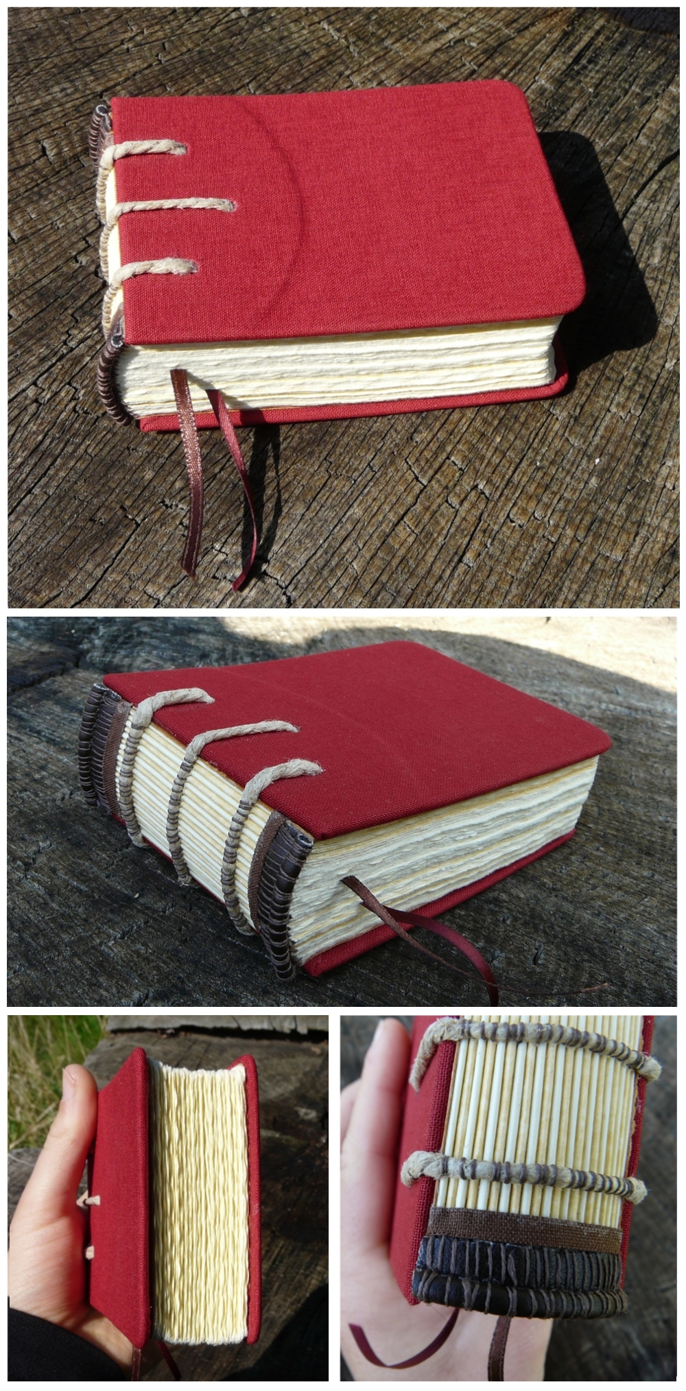 Bookbind Example A reference guide on bookbinding types by BoekBindBoetiek on DeviantArt