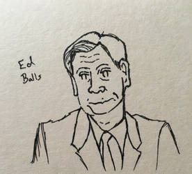 Ed Balls (rather annoyed)