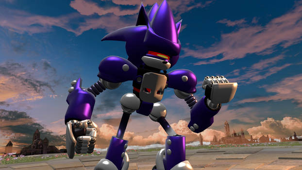 Godnoob443 Playable Maker published Playable Mecha Sonic 