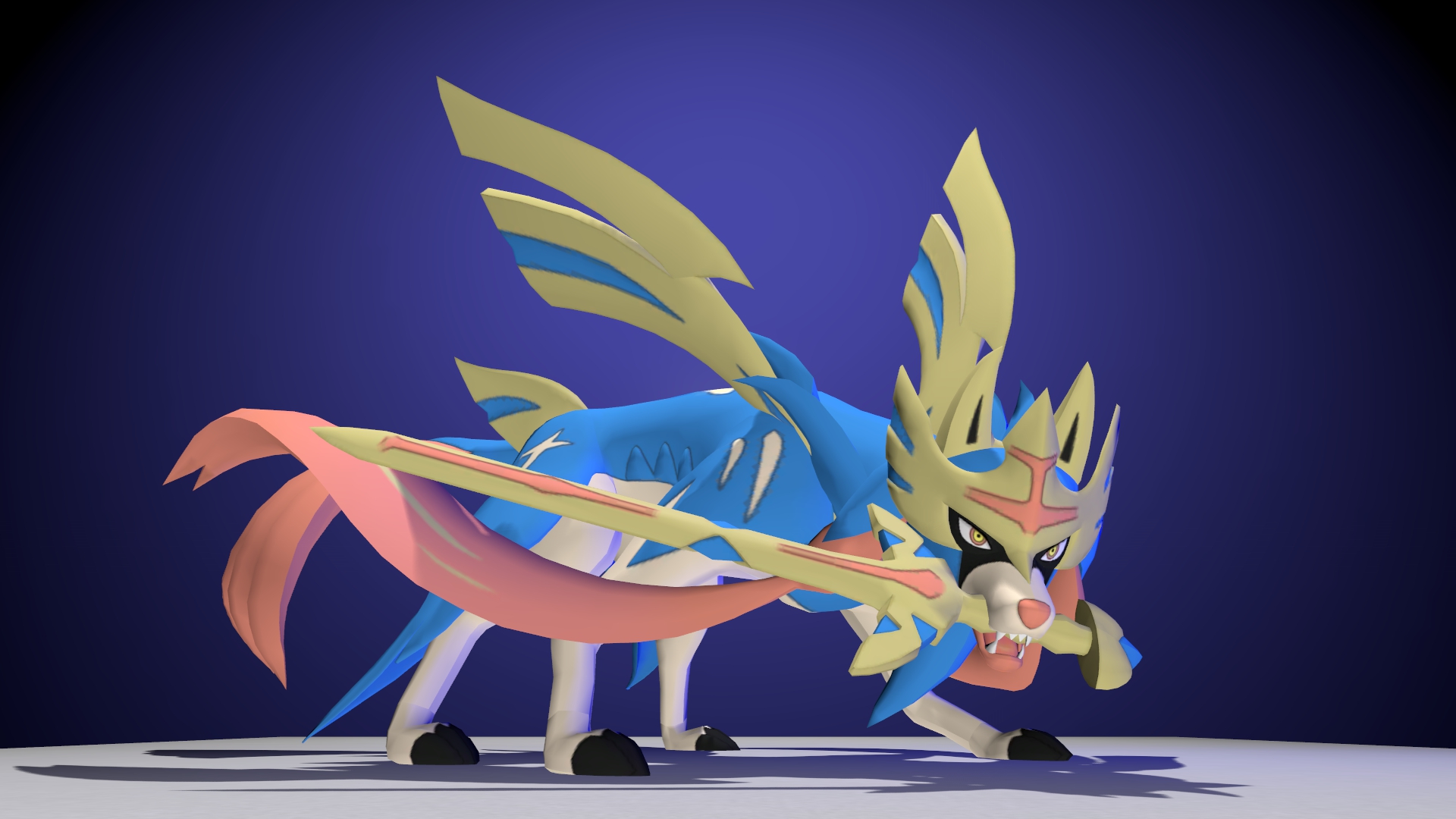 Zacian and Zamazenta by zacharybla on DeviantArt