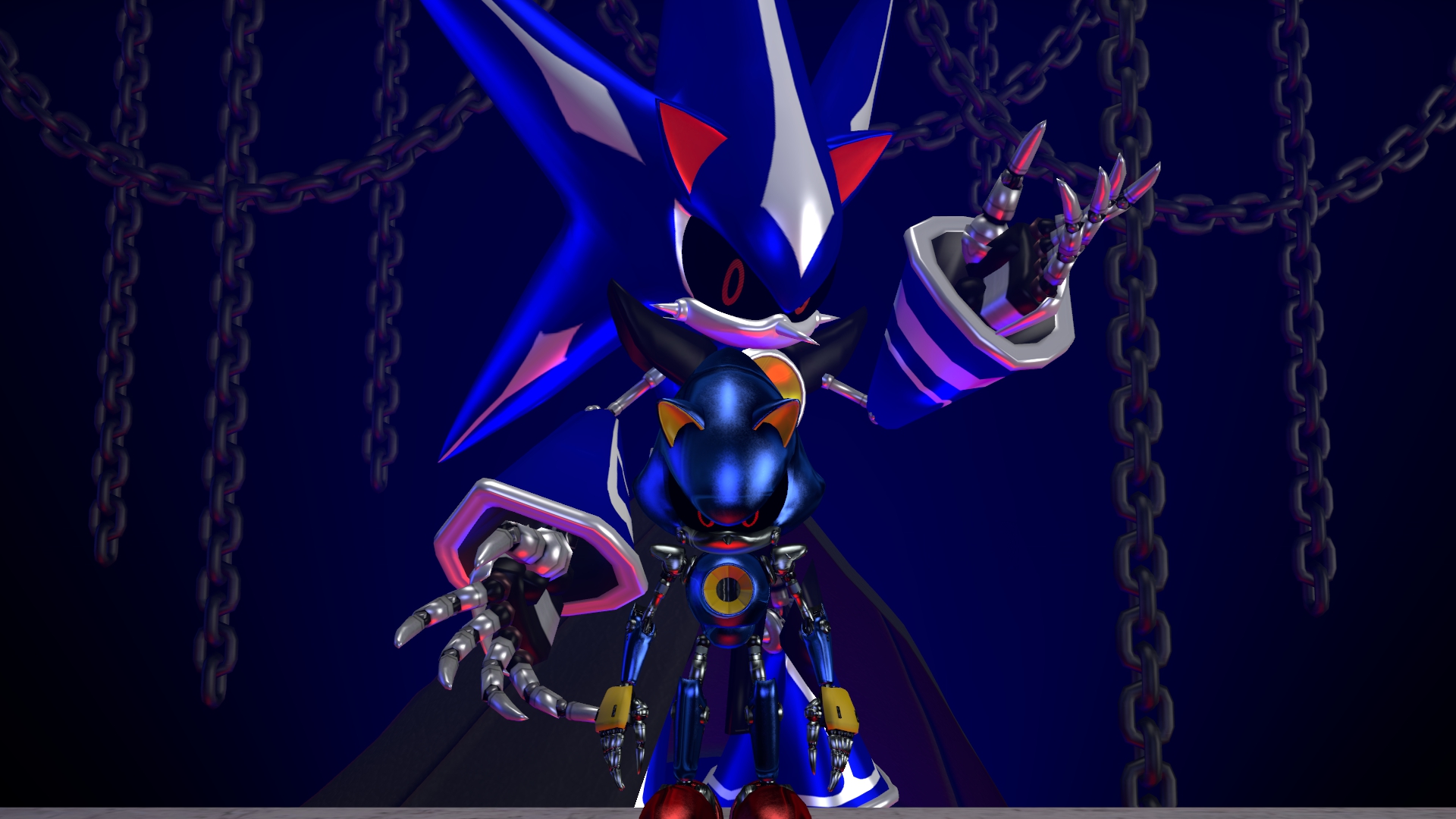 Neo Metal Sonic - Sonic Heroes by GlitchedLizardDA on DeviantArt