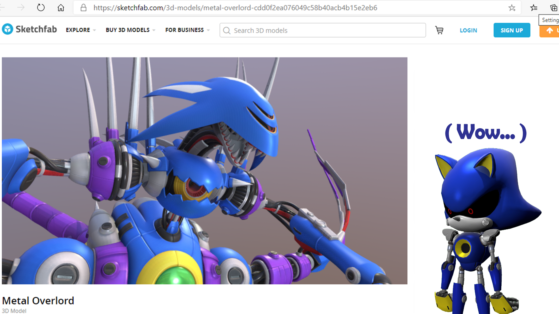 Sonicboom 3D models - Sketchfab