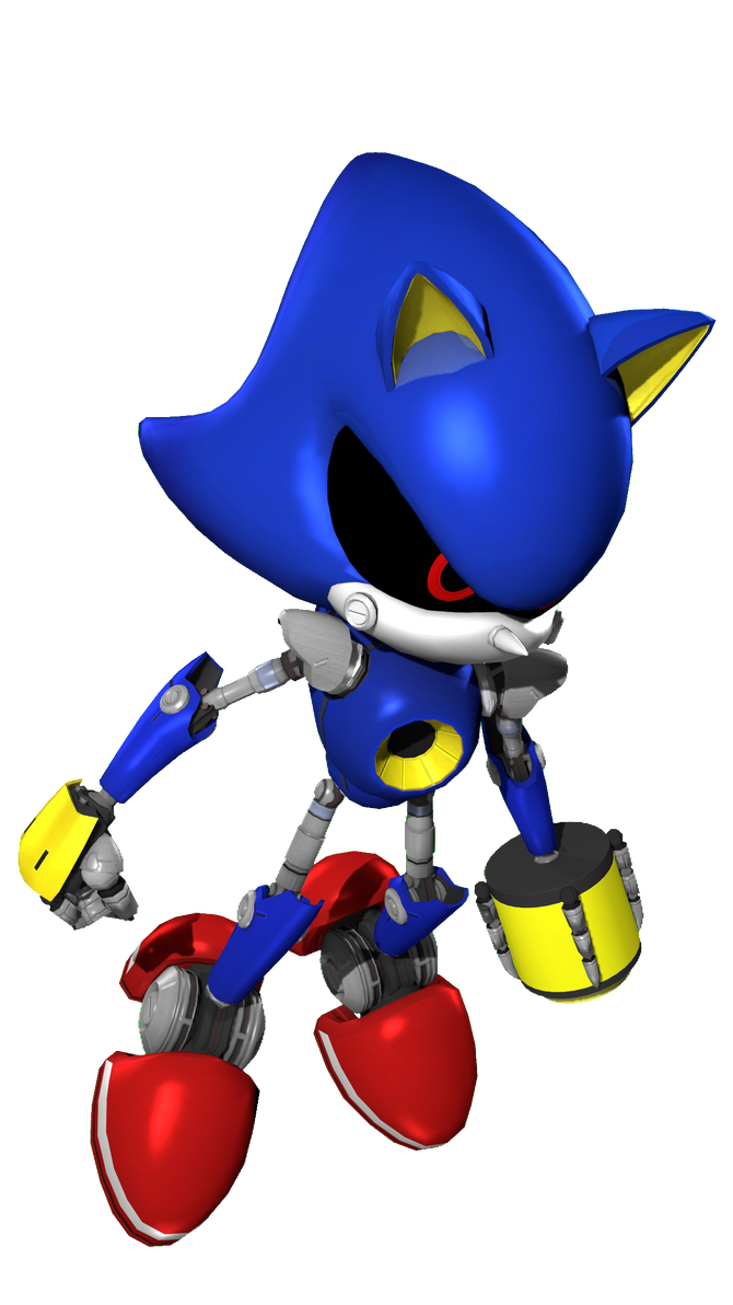 Metal Sonic with a Canon Hand 3 by HGBD-WolfBeliever5 on DeviantArt
