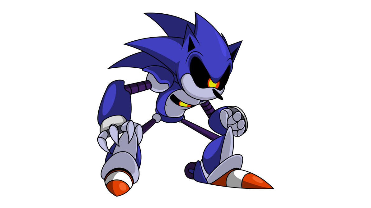 HD Mecha Sonic/Reference by BluerSonic on DeviantArt