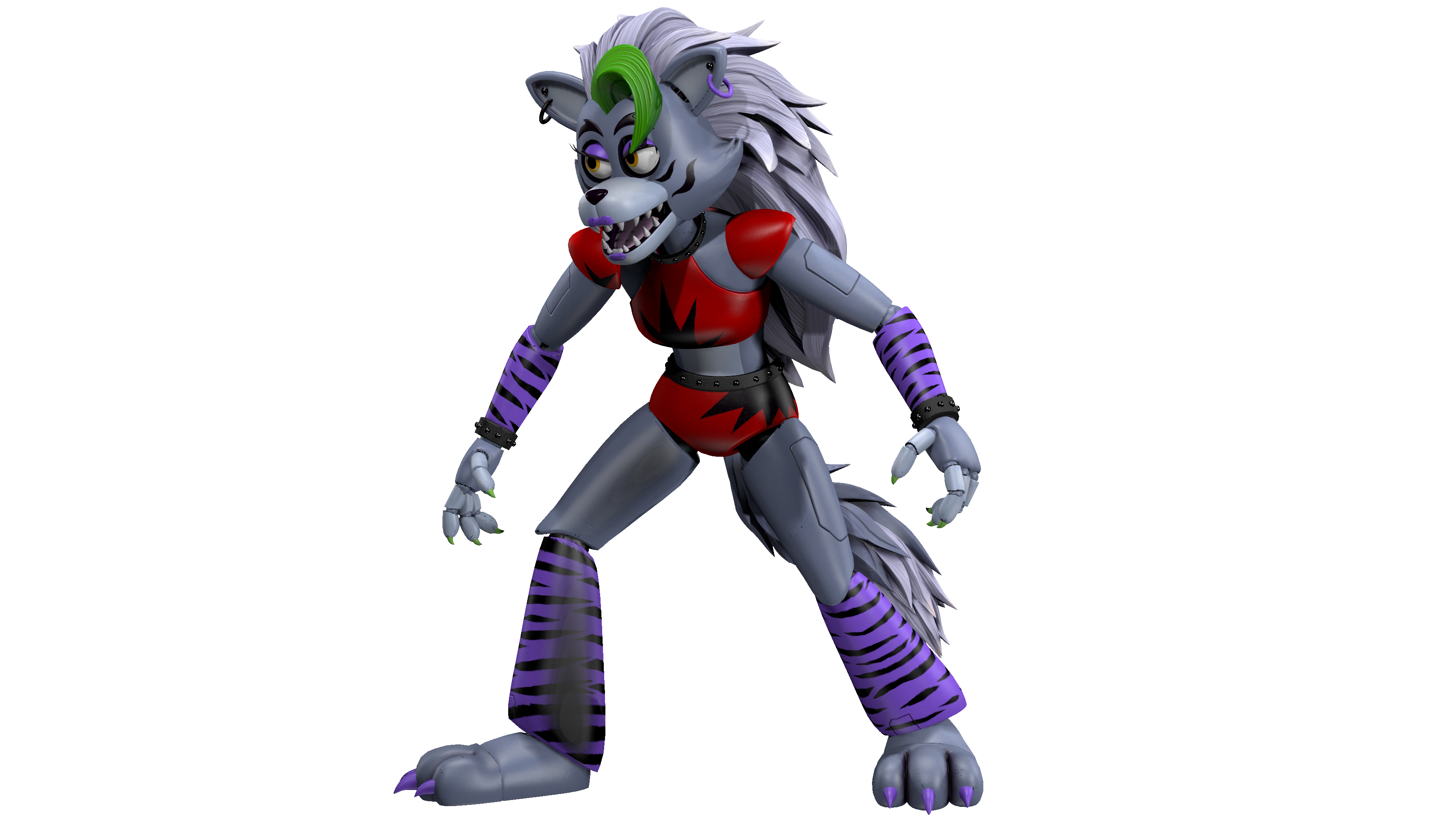 FNAF SB: Roxy Render Test by JoshSFM on DeviantArt