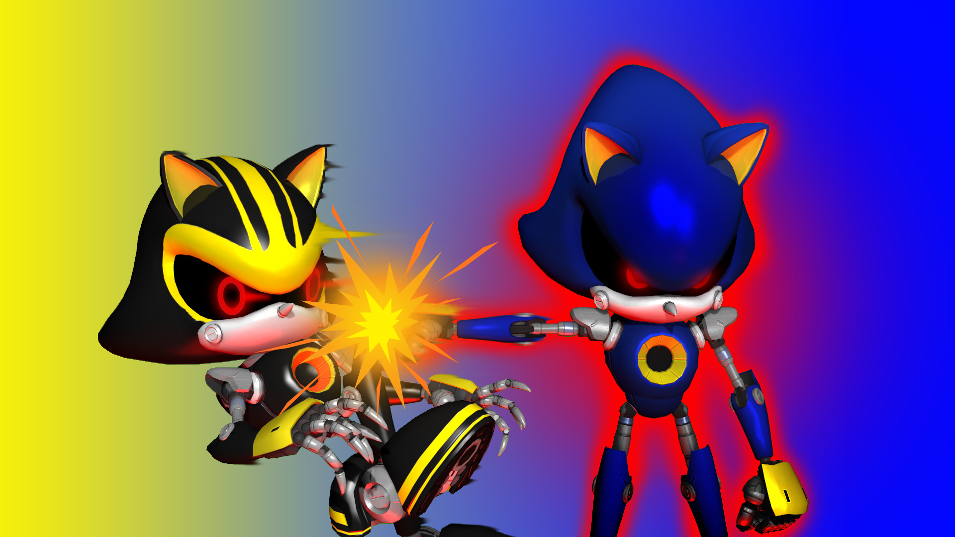Metal Sonic by Fentonxd on deviantART
