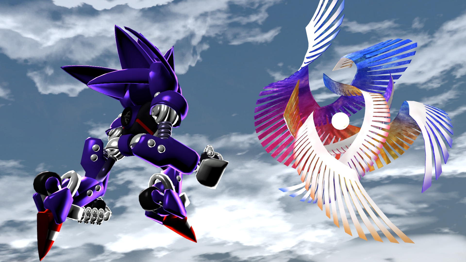 Mecha Sonic FNF ( My Version ) by HGBD-WolfBeliever5 on DeviantArt