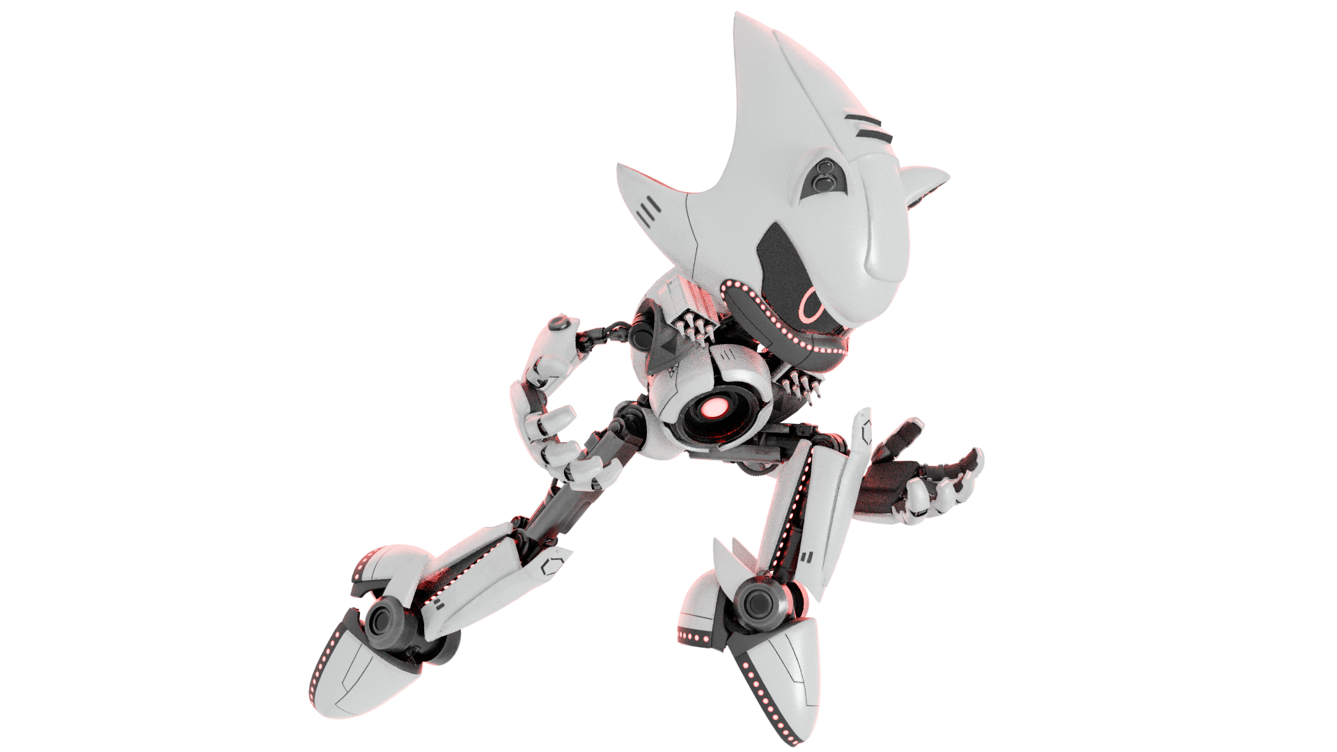 Sonic Boom - Metal Sonic the robot enemy of Sonic