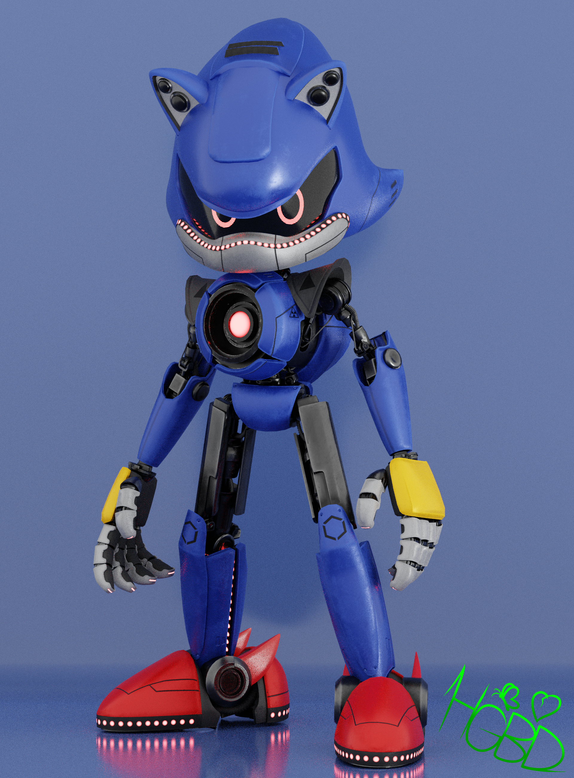 Metal Sonic - BG by SRB2-Blade on DeviantArt