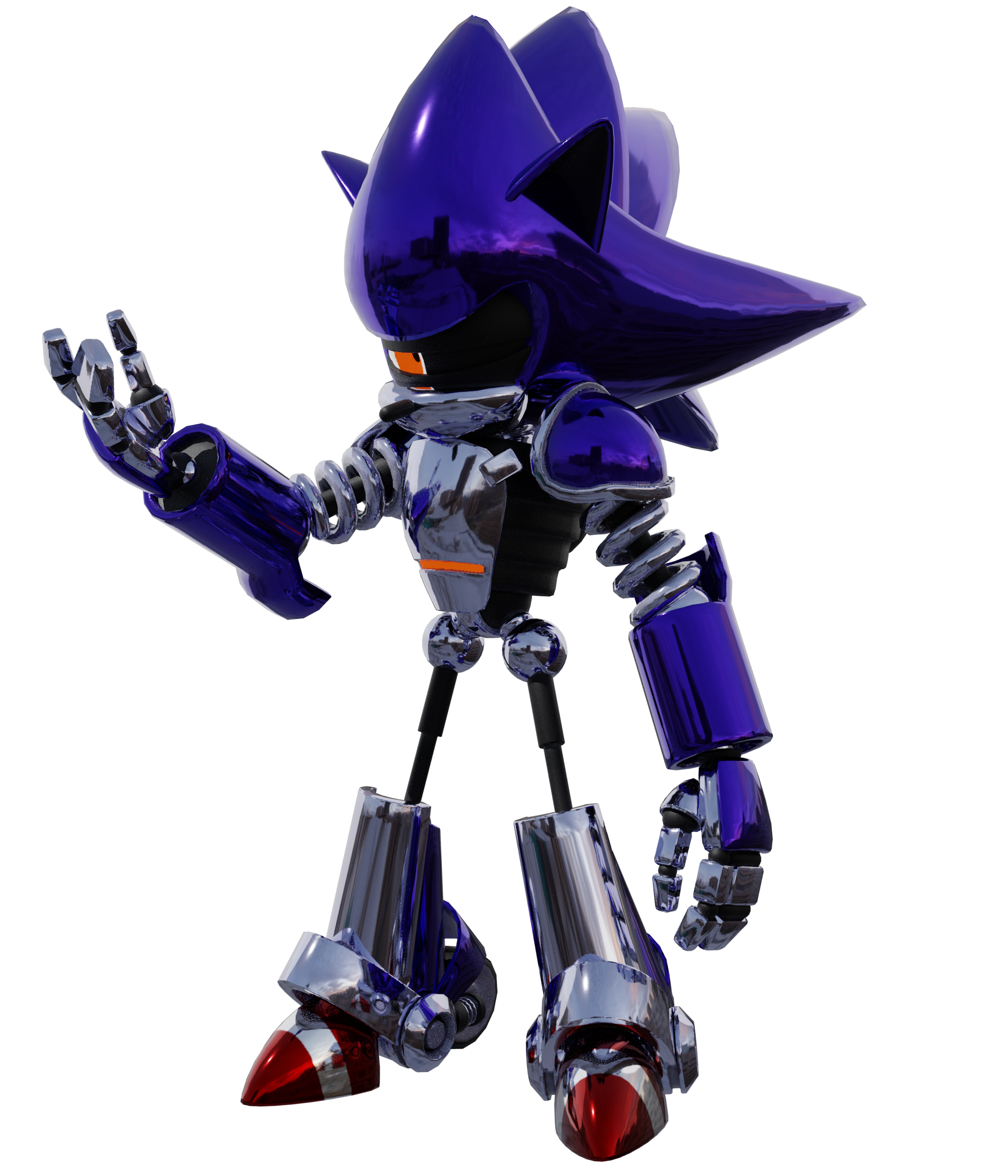 Mecha Sonic FNF ( My Version ) by HGBD-WolfBeliever5 on DeviantArt